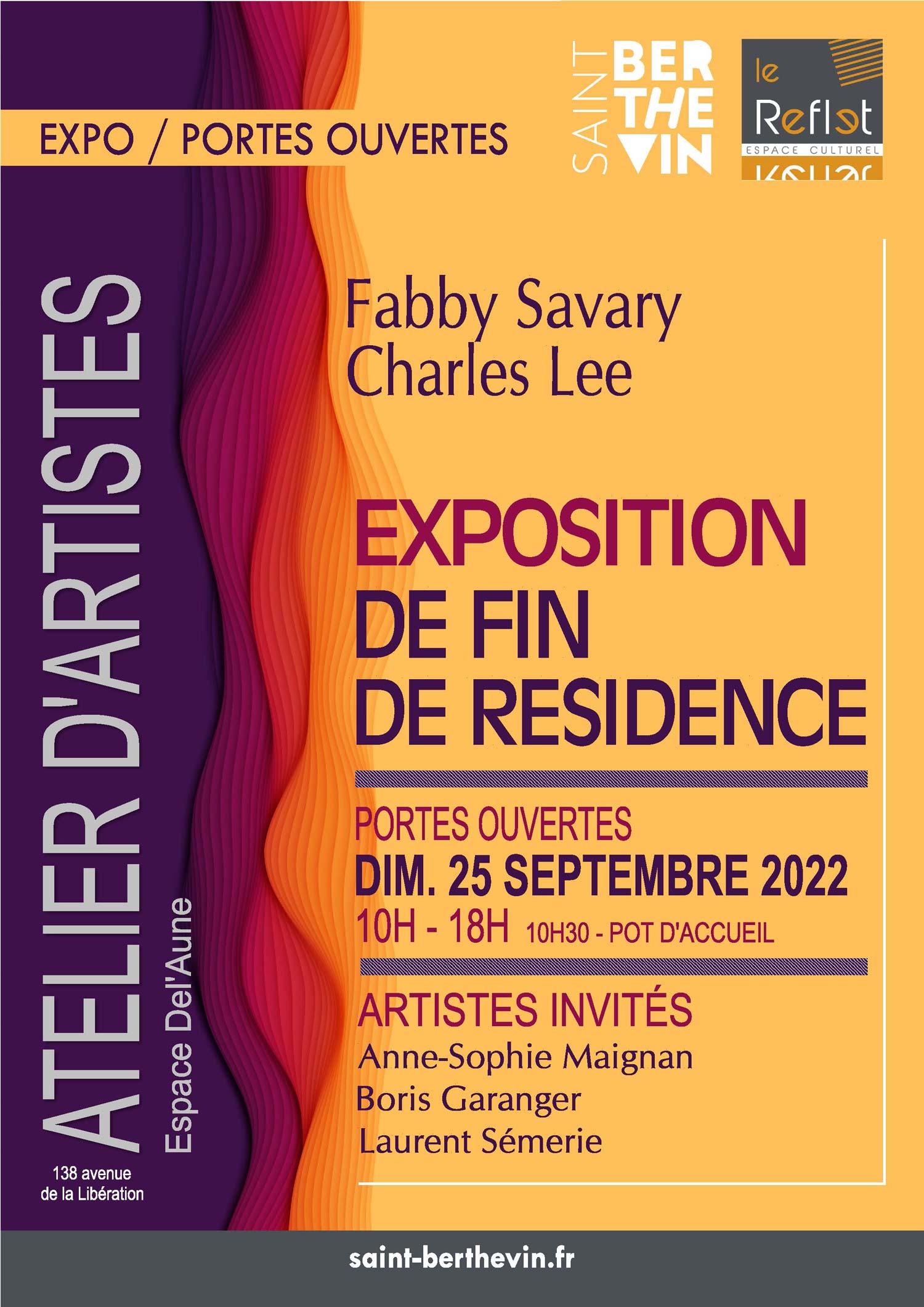 Expo CLOTURE de résidence 25 09 22 Fabby Savary
